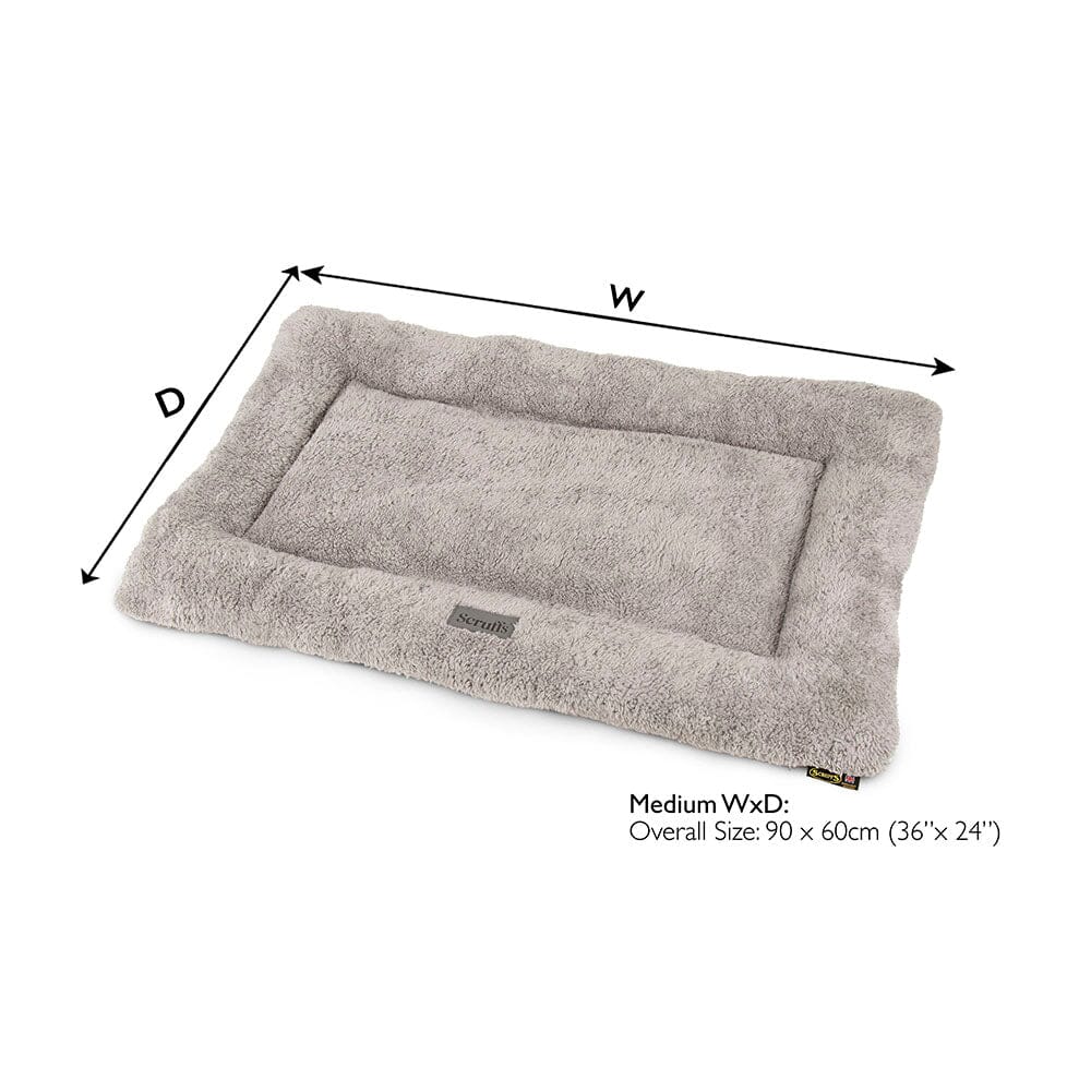 Cosy Crate Mat - Grey Dog Bed Scruffs® 