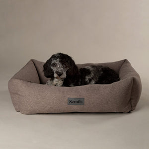 Seattle Box Bed - Stone Grey Dog Bed Scruffs® 