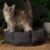 Eden Cat Bed - Charcoal Grey Cat Bed Scruffs® 