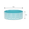 Aztec 2 Piece Dog Food & Water Bowl Set - Turquoise Blue Pet Bowls, Feeders & Waterers Scruffs® 