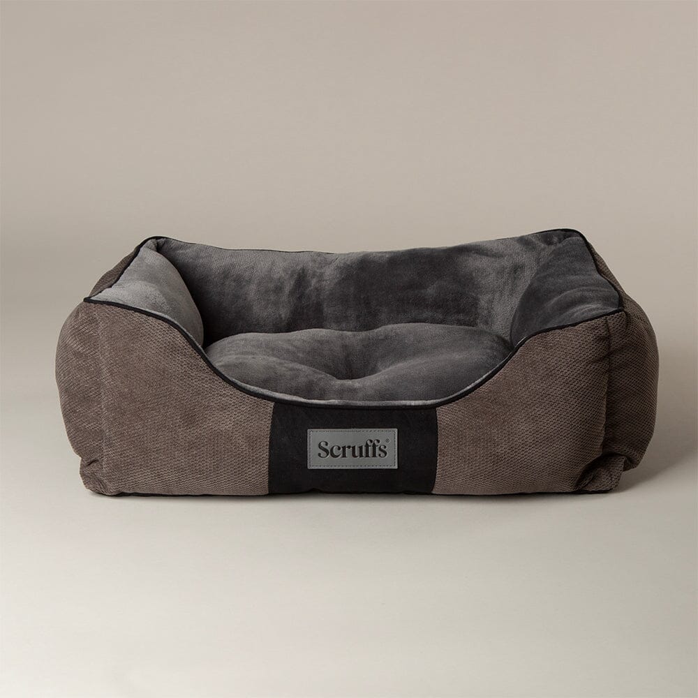 Chester Box Dog Bed - Graphite Grey Dog Bed Scruffs® 