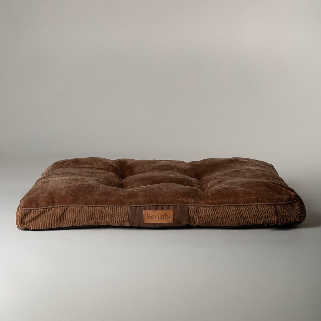 Chester Mattress - Chocolate Brown Dog Bed Scruffs® 