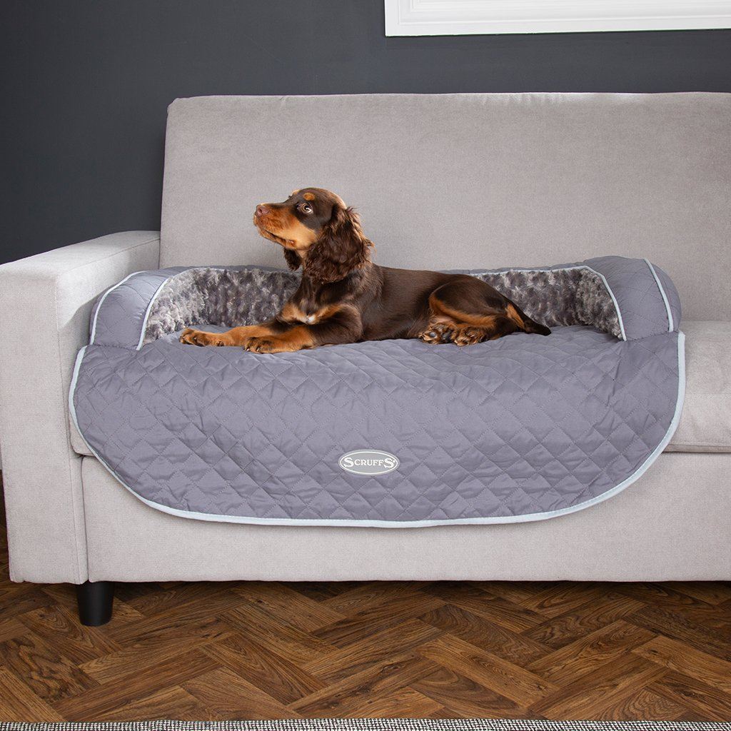 Wilton Dog Sofa Bed Grey Dog Beds Scruffs petslovescruffs