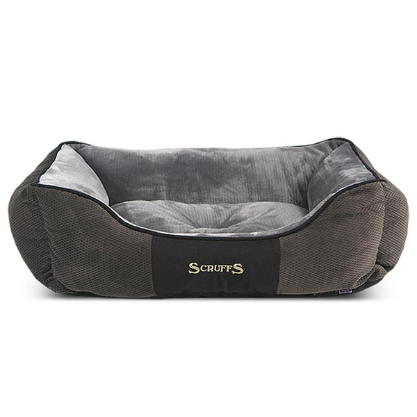 Chester Box Dog Bed - Graphite Grey Dog Bed Scruffs® 